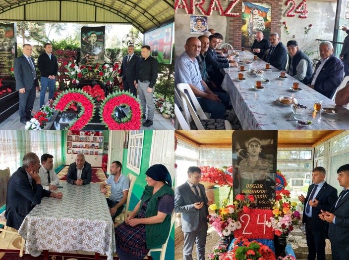 Masallıda şəhid ailələri və məzarlarını ziyarət  01-15 oktyabr 2025-ci il