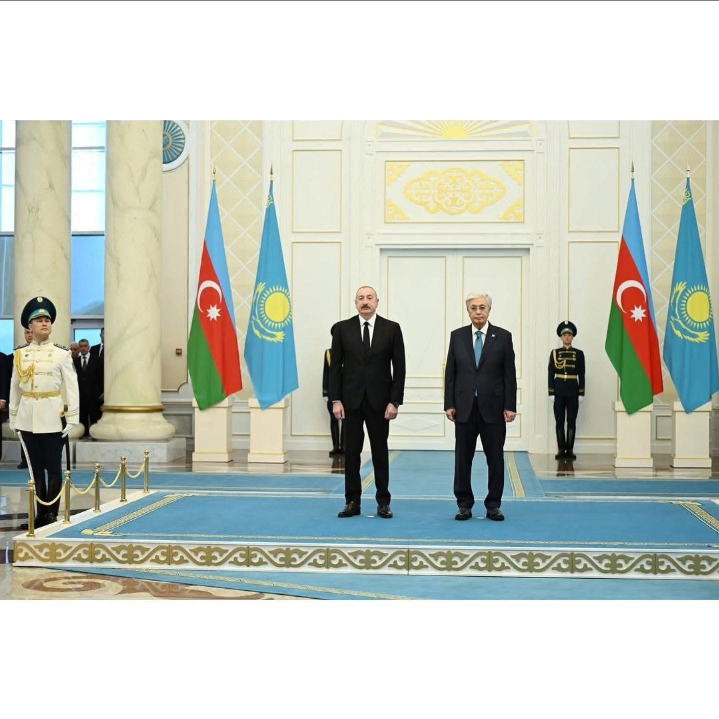 2025-ci il oktyabrın 21-də Astanada Azərbaycan və Qazaxıstan arasında keçirilən Ali Dövlətlərarası Şuranın iclasında cənab Prezidentin çıxışı