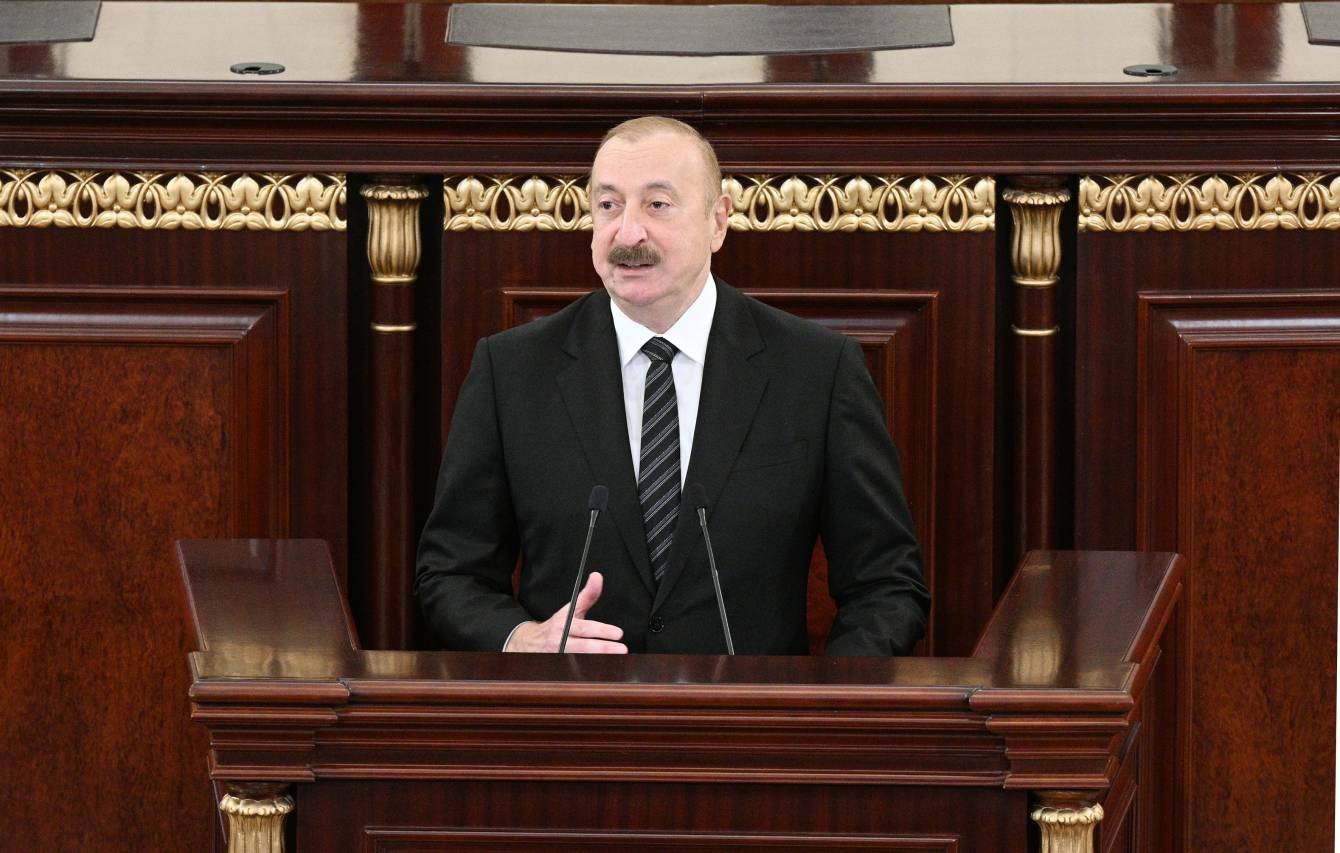 Prezident İlham Əliyev 3 noyabr 2025-ci ildə Azərbaycan Milli Elmlər Akademiyasının 80 illik yubileyi münasibətilə keçirilən tədbirdə geniş məzmunlu çıxış edib