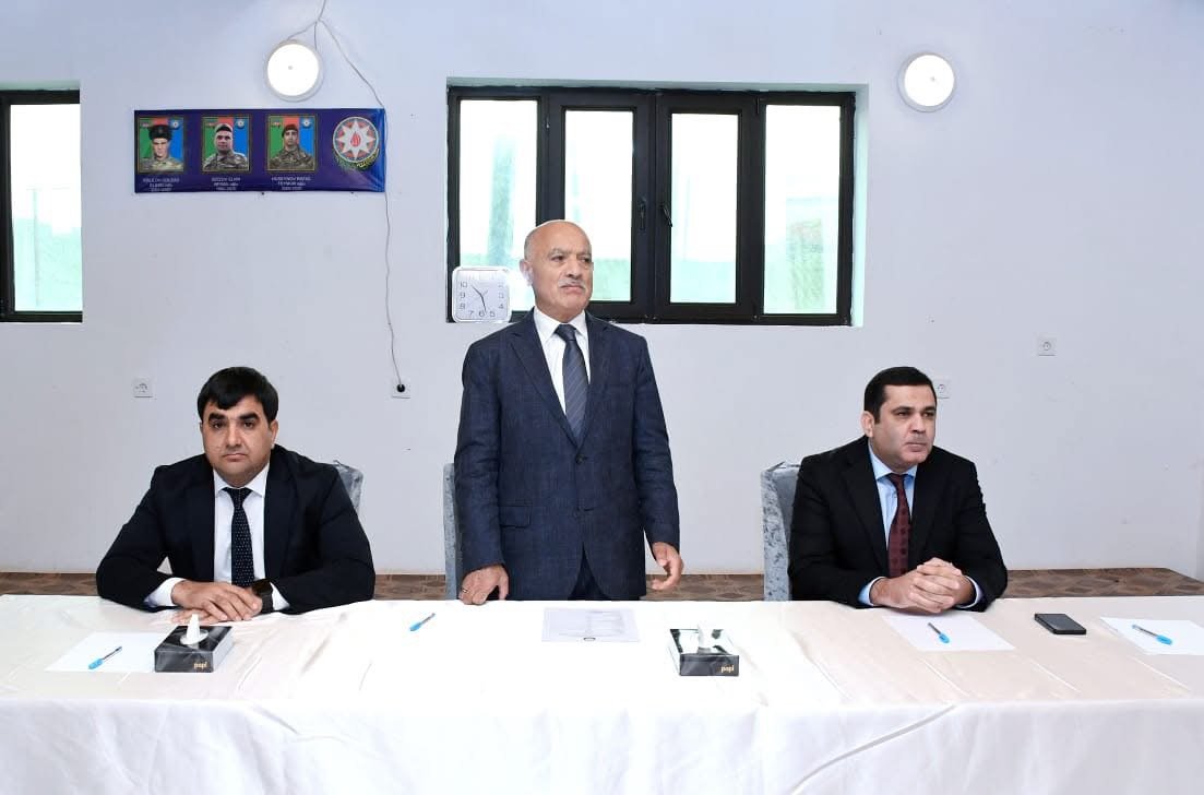 Masallı rayon rəhbərliyi Qarğalıq kəndində səyyar-görüş qəbul keçirdi