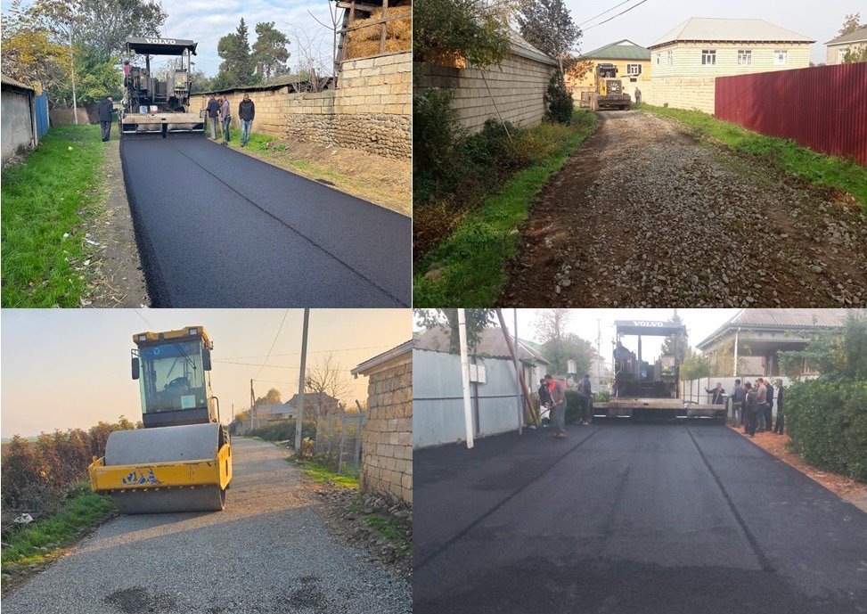 Masallıda yollar əsaslı və cari təmir olunur: noyabr 2025
