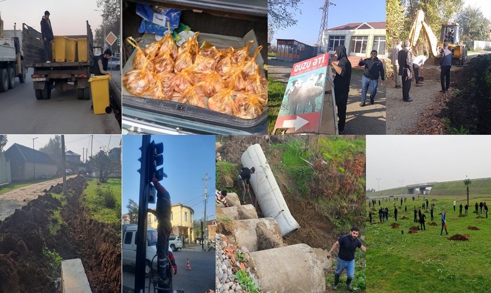 Masallıda abadlıq-quruculuq və xeyriyyə işləri: noyabr 2025-ci il
