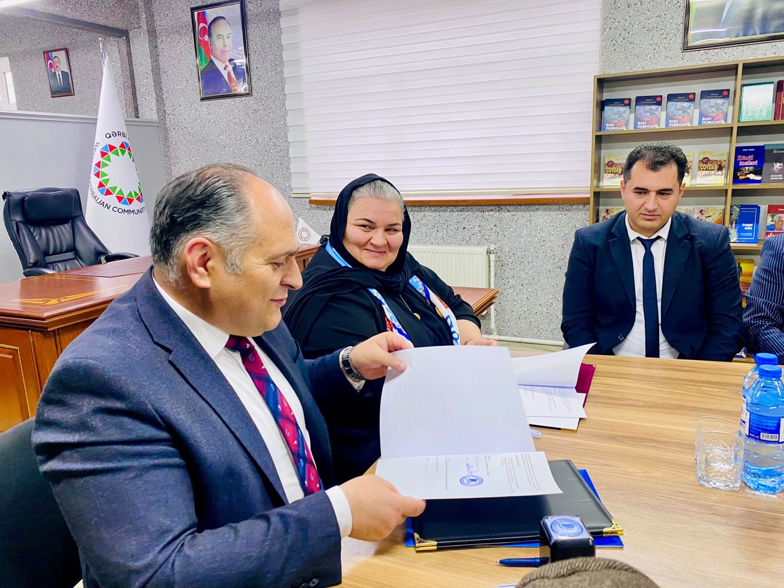 Qubada üçtərəfli əməkdaşlıq memorandumu imzalandı