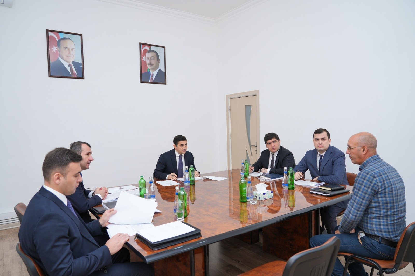 Nazir Fərid Əhmədov Bərdə şəhərində vətəndaşları qəbul edib