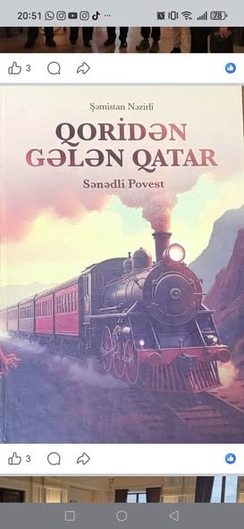 "Qoridən gələn qatar" kitabının təqdimat mərasimi keçirilib