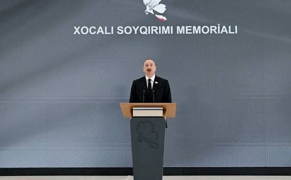 Prezident İlham Əliyevin Xocalı Soyqırımı Memorialının Açılışında Tarixi Çıxışı