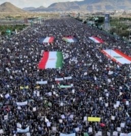 Səna şəhərində Yəmən tarixində kütləvi mitinq keçirilib.