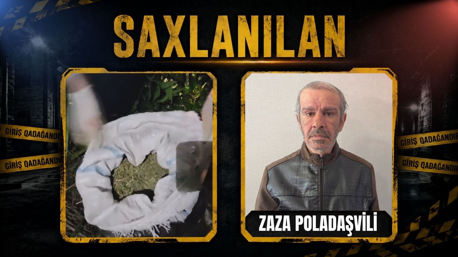 Qaxda 4 kiloqramdan artıq narkotik vasitə aşkarlanıb