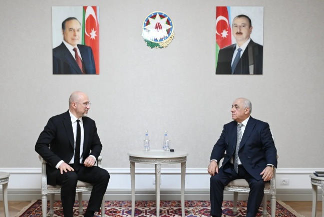 Əli Əsədov və Denis Şmiqal Azərbaycan ilə Ukrayna arasında ikitərəfli əməkdaşlığın mövcud vəziyyəti müzakirə ediblər