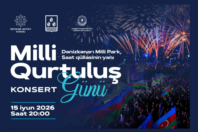 Bakıda Milli Qurtuluş Gününə həsr olunan konsert keçiriləcək