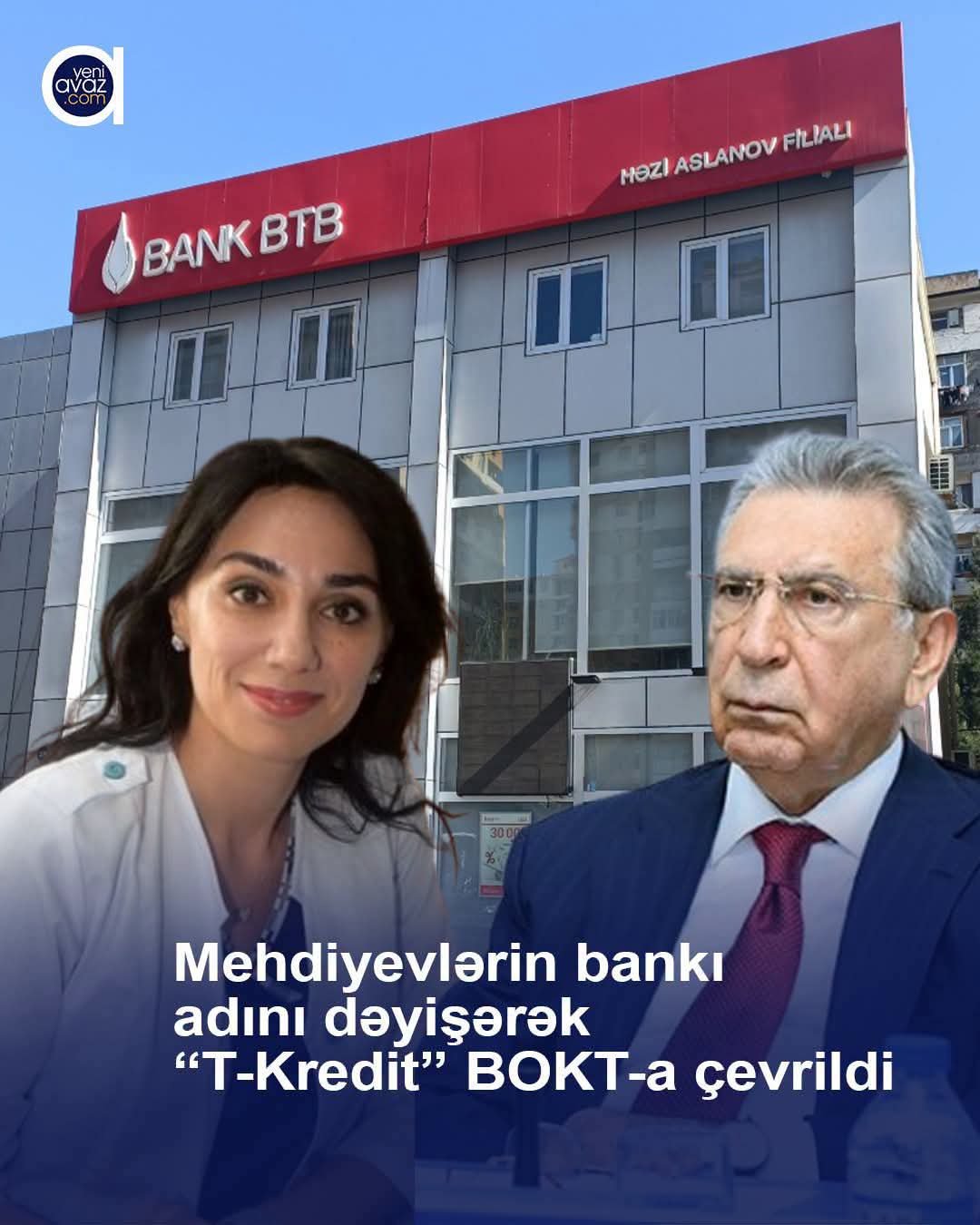 Mehdiyevlərin bankı adını dəyişdi