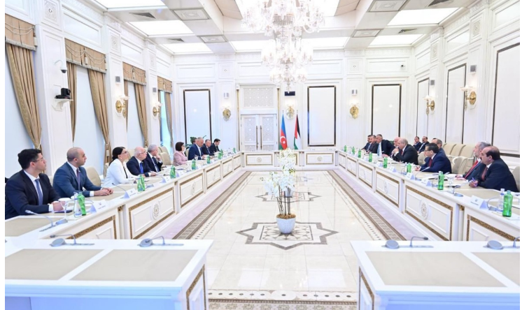 Sahibə Qafarova İordaniya Nümayəndələr Palatasının sədri ilə görüşüb