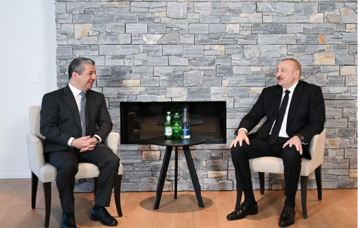 Məsrur Bərzani Prezident İlham Əliyevə təbrik ünvanlayıb
