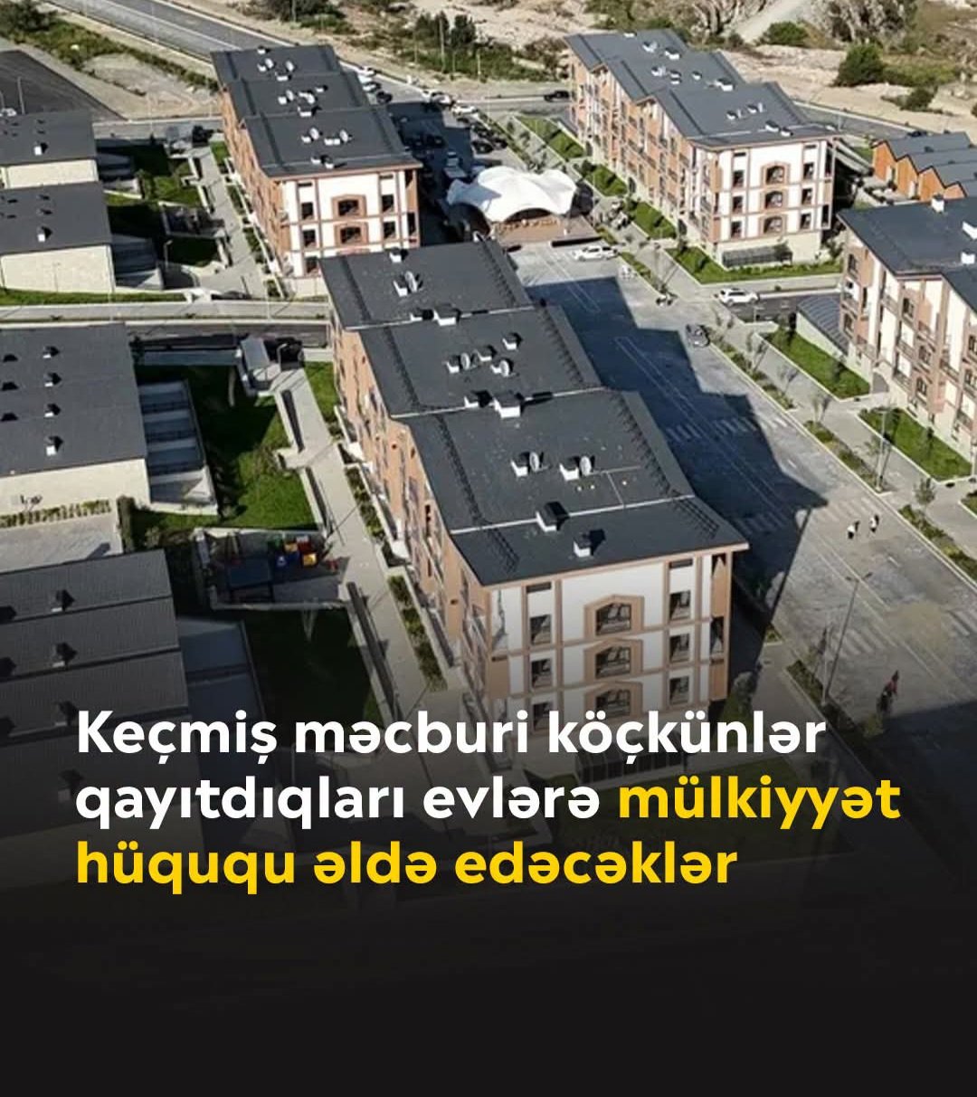 İşğaldan azad edilmiş ərazilərdə Daimi Məskunlaşdırma Fondu yaradılır