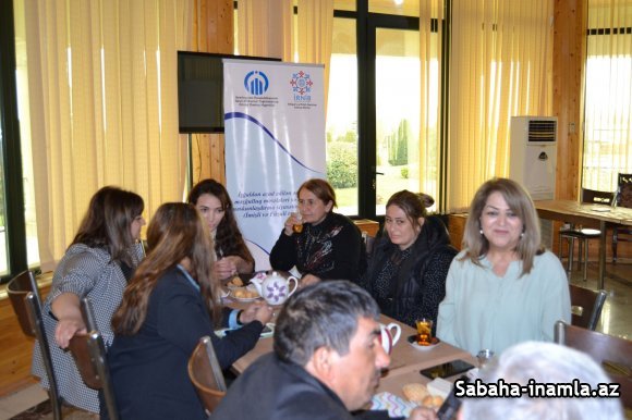 "İşğaldan azad edilən ərazilərdə məşğulluq məsələləri və dayanıqlı məskunlaşdırma siyasətinin əsasları ” layihəsinin  tədbiri keçirilib