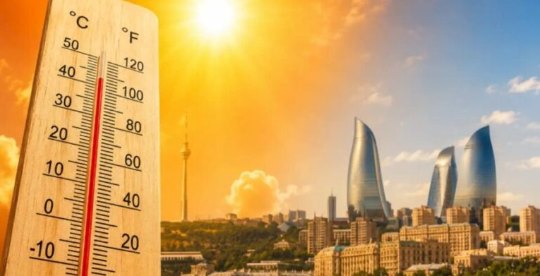 Bakıda 36, rayonlarda 40 dərəcəyədək isti gözlənilir