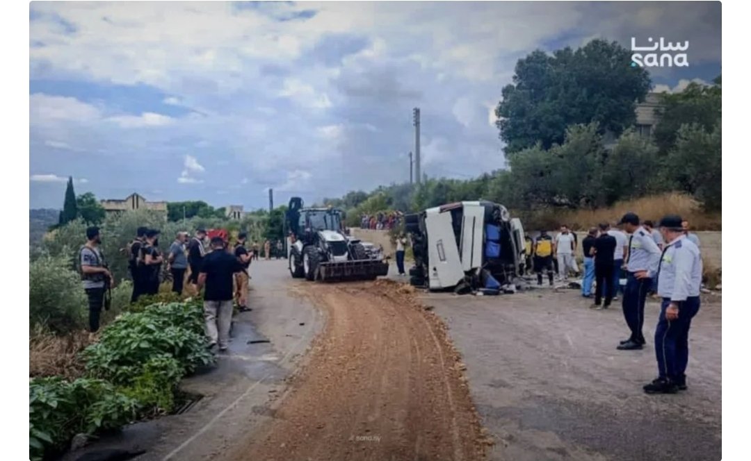Suriyada yol-nəqliyyat hadisəsində 24 nəfər xəsarət alıb