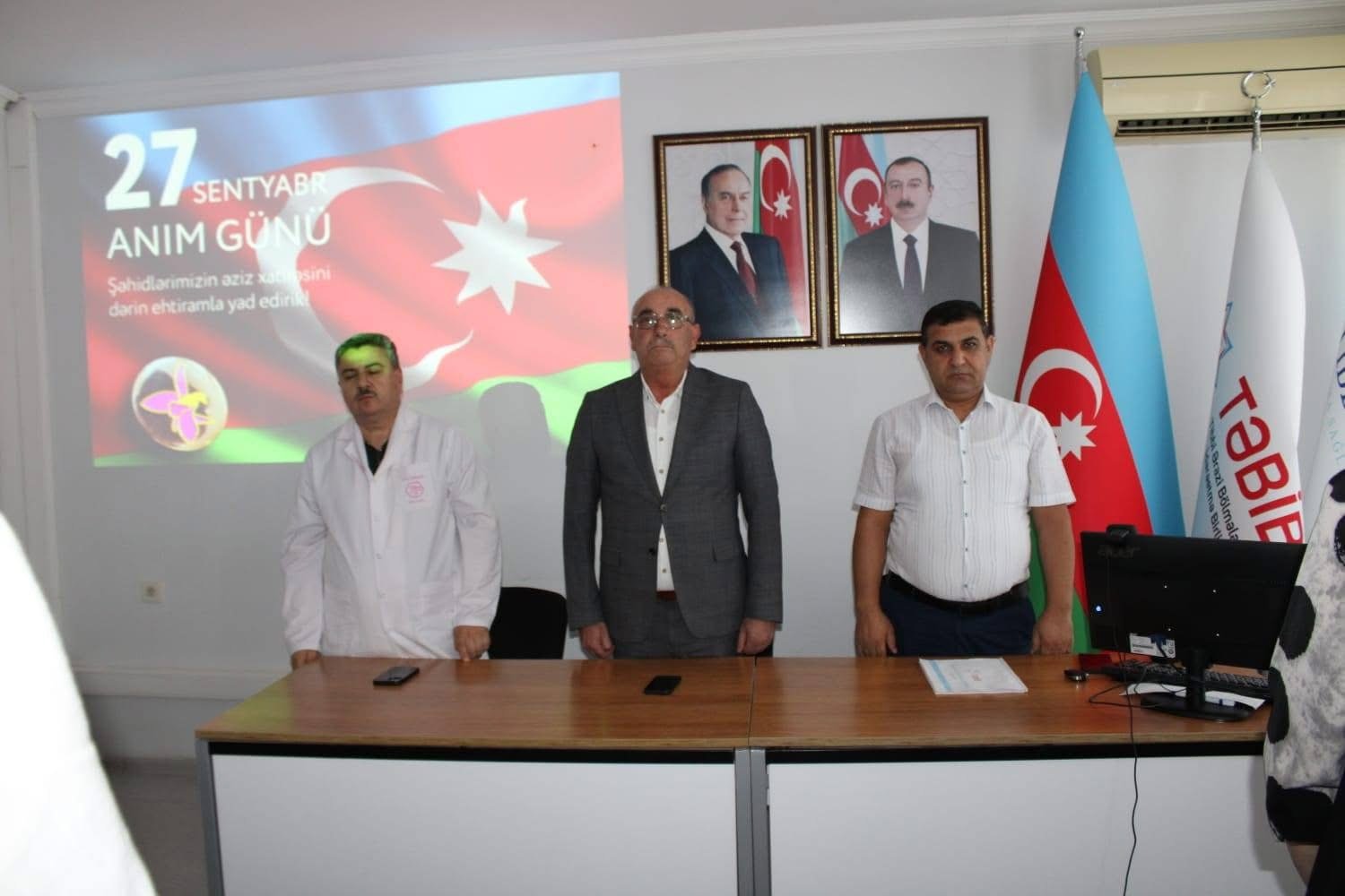 Kürdəmir Rayon Mərkəzi Xəstəxanasında 27 Sentyabr – Anım Günü ilə bağlı tədbir keçirilib
