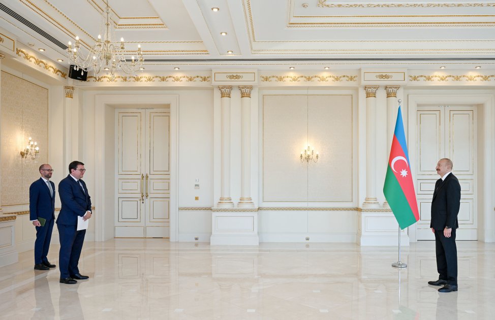 İlham Əliyev Avstriyanın yeni səfirini qəbul edib