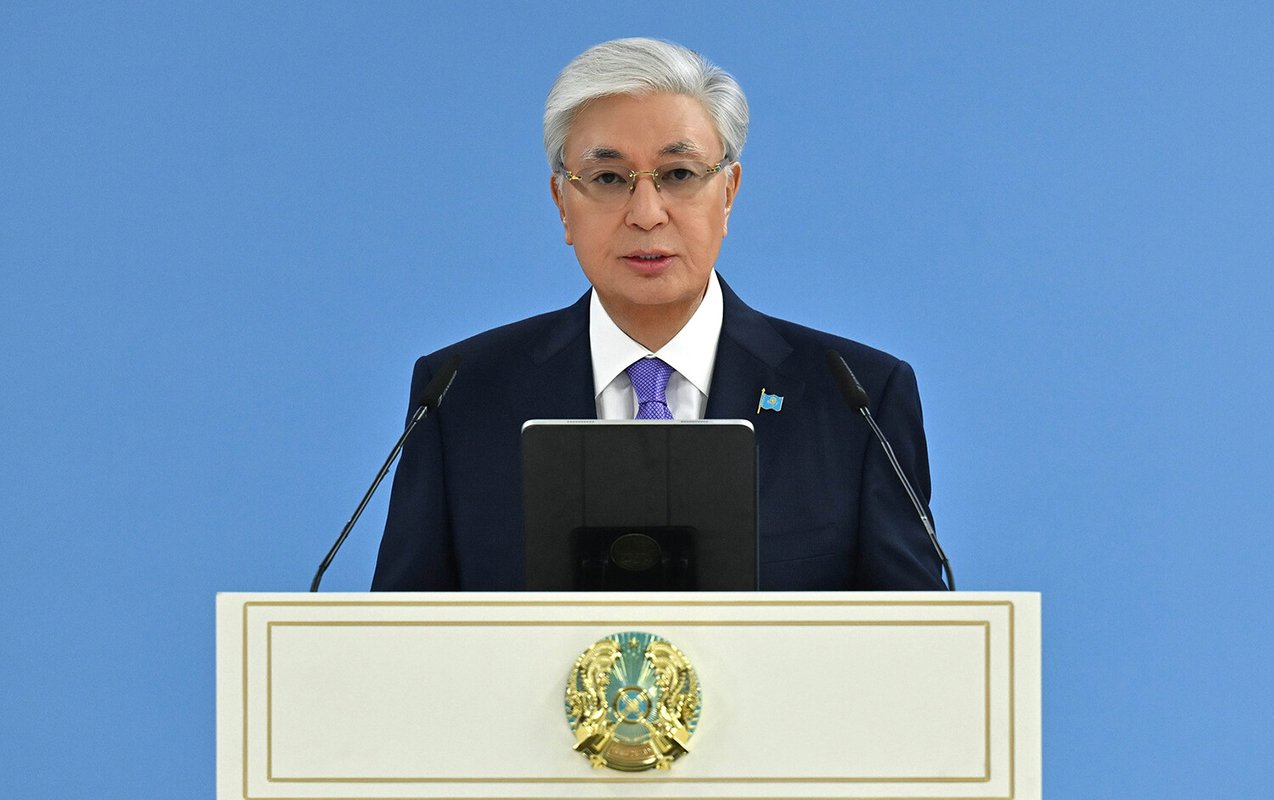 Tokayev Orta Dəhlizin inkişafından danışıb