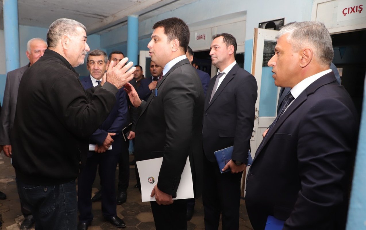 Neftçalada səyyar qəbul keçirilib