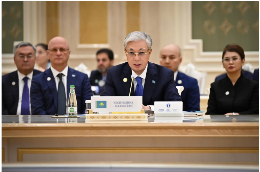 Tokayev: Azərbaycanın Xəzər dənizinin dayazlaşması ilə bağlı təşəbbüsünü dəstəkləyirik