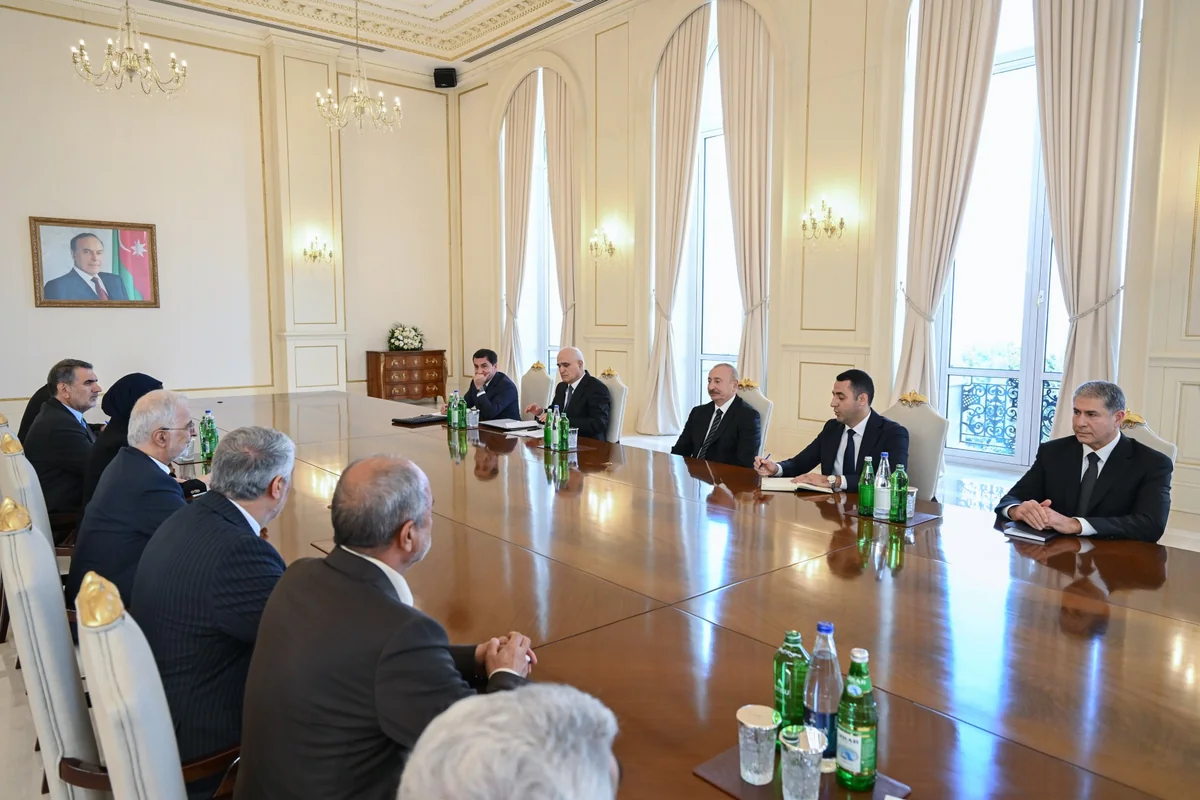 Prezident İlham Əliyev İranın daxili işlər nazirini qəbul edib
