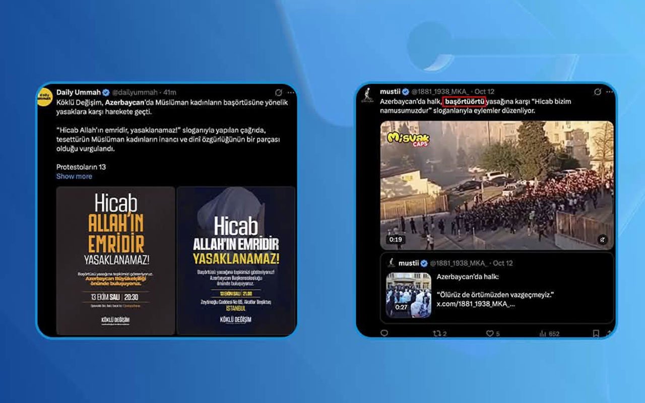 Azərbaycana qarşı koordinasiyalı paylaşımlar
