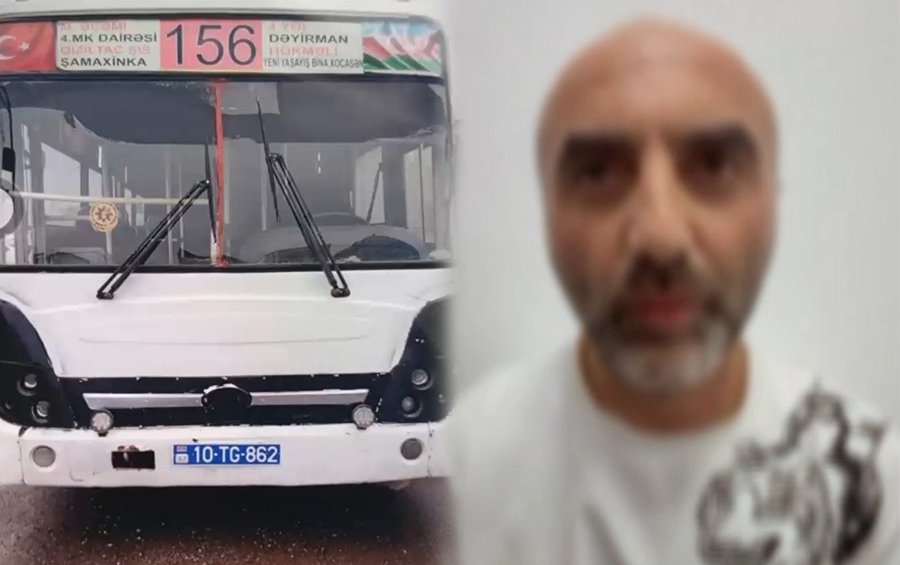 Narkotik təsiri altında avtobus idarə edən sürücü həbs edildi