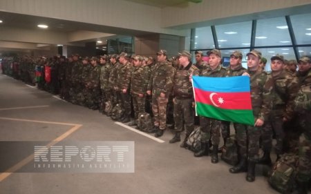 Очередная группа спасателей МЧС Азербайджана в составе 228 человек отправлена в Турцию