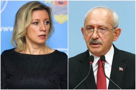 Захарова ответила на обвинения Кылычдароглу о вмешательстве РФ в выборы в Турции