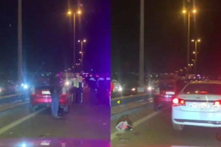 В Баку автомобиль Toyota Prius насмерть сбил пешехода - ВИДЕО