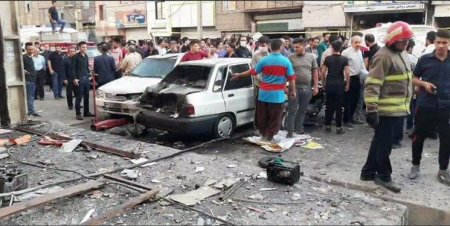 Tehranda güclü partlayış - 1 ölü, 10 yaralı - FOTO