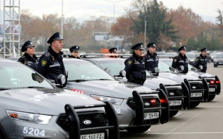 Gürcüstan polisi gücləndirilmiş iş rejiminə keçdi