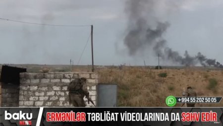 Ermənilər təbliğat videolarında da səhv edir - VİDEO