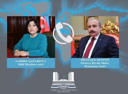 Milli Məclisin sədri Sahibə Qafarova türkiyəli həmkarı ilə telefonla danışıb