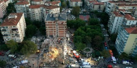 İzmirdə zəlzələ nəticəsində 25 nəfər ölüb, 831 nəfər yaralanıb - YENİLƏNİB + VİDEO