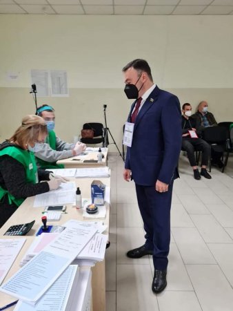Deputatlarımız Gürcüstanda parlament seçkilərini izləyir