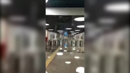 “8 Noyabr” metrostansiyasının yeni görüntüləri yayıldı - VİDEO