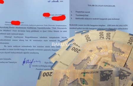 Məktəb direktorlarına göndərilən "1200 manatlıq məktub" nə üçündür? - RƏSMİ AÇIQLAMA