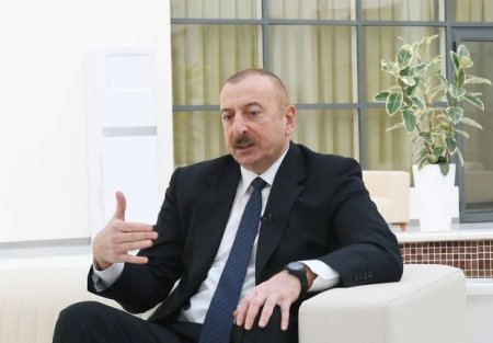 Prezident İlham Əliyev AZTV-yə müsahibə verib - CANLI