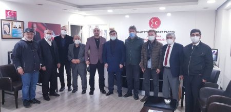 Asiad Yönetim Kurulu MHP Ümraniye İlçe Başkanı Adnan Çakıroğlu'yu ziyaret etti - Özəl