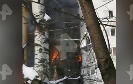 Moskvada evdə yanğın - 2 ölü, 12 yaralı + Video