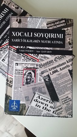 Türkiyədə DMX-nin əməkdaşı Anar Qaffarovun həmmüəllifi olduğu “XOCALI SOYQIRIMI XARİCİ ÖLKƏLƏRİN MƏTBUATINDA” adlı kitab işıq üzü görüb