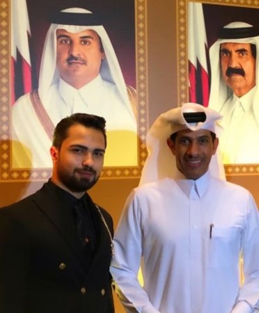 Genç Girişimci İş Adamı Efe Gazi Subaşı, Katar'ın Ankara Büyükelçisi Salim Bin Mübarek Al Şafi ile bir araya geldi
