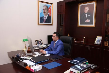 Elmar Qasımov İstanbul Texniki Universitetinin rektoru ilə görüşüb