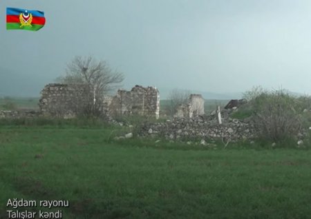 Ağdamın Talışlar kəndinin görüntüləri - VİDEO