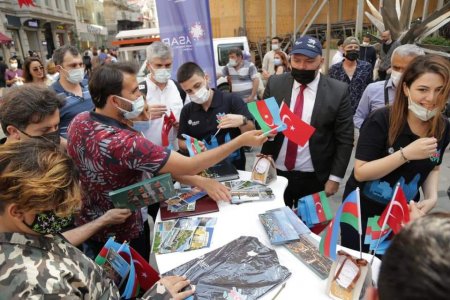 28 May- Respublika Günü münasibətilə İstanbulda silsilə tədbirlər keçirilib - fotolar