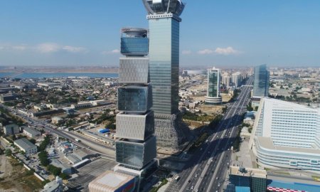 Prezident İlham Əliyev İqtisadiyyat Nazirliyinin yeni binasının açılışında iştirak edib (FOTO)