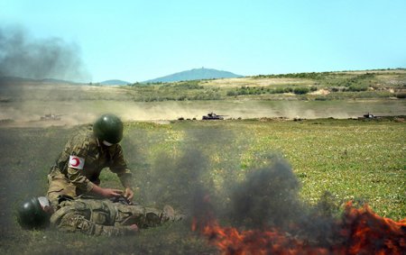 Azərbaycan hərbçiləri Türkiyədə daha bir təlimdə - Fotolar